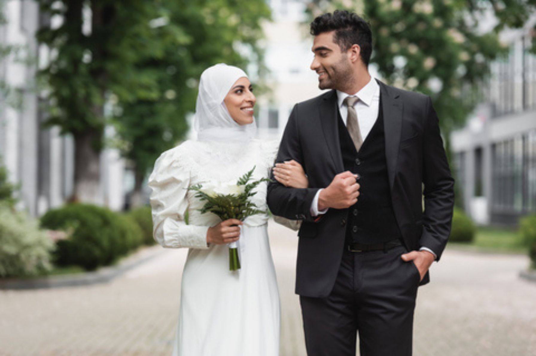 Hijab wedding dress online